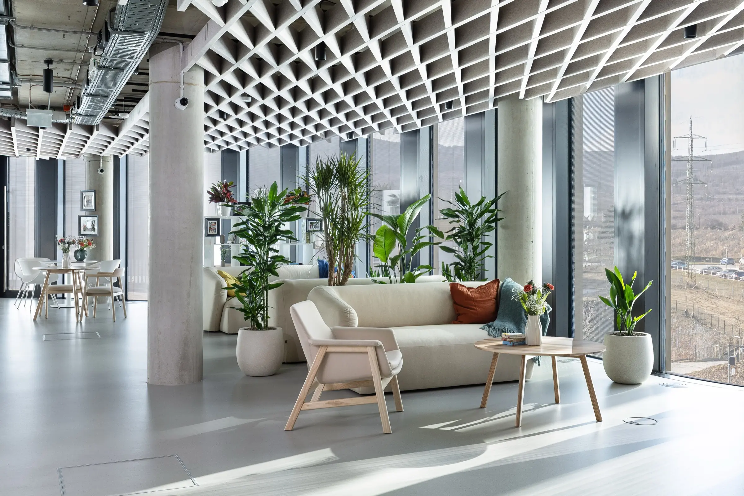Open-space zóny — Biometrics House